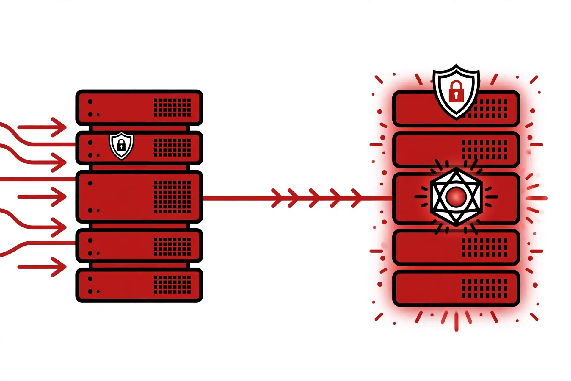 Nginx reverse proxy for Node.js apps diagram