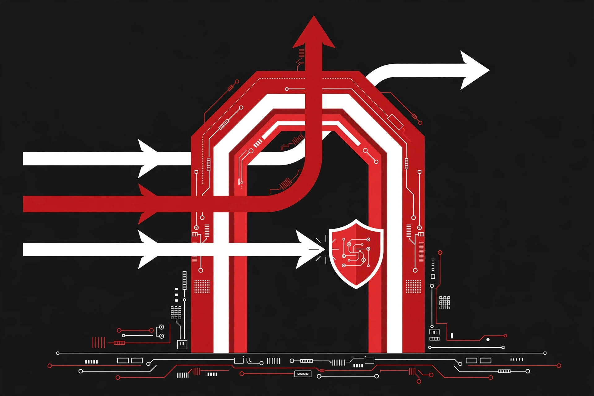 Next.js middleware (now proxy.ts) network boundary illustration: auth guard, redirects and rewrites gate, 2026 guide