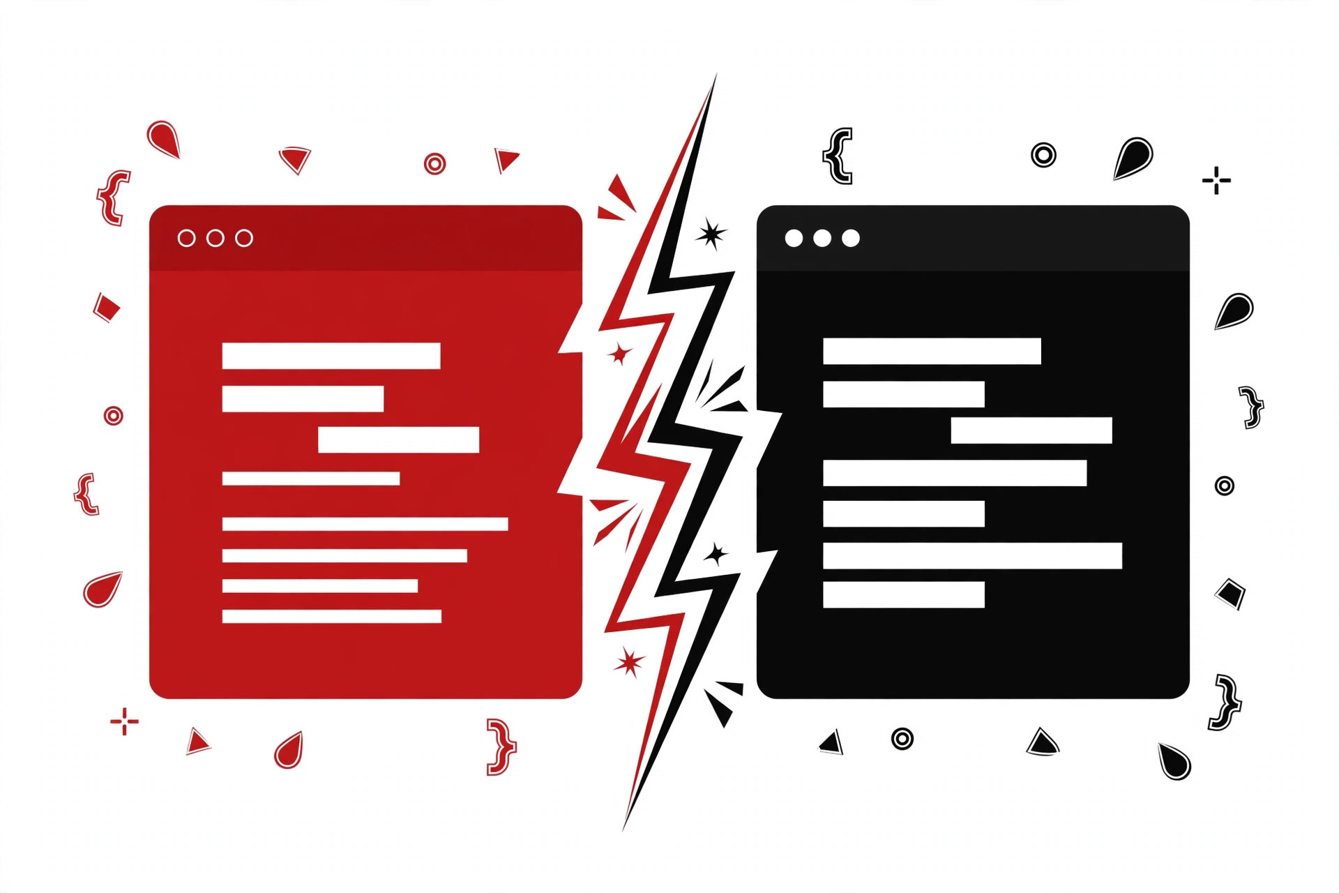 React hydration error in Next.js: server vs client render mismatch illustrated
